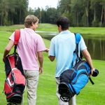 Golfing